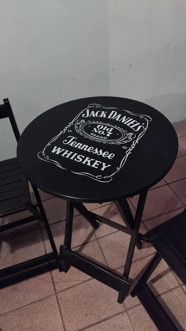 Mesa Bistro + Cadeiras Jack Daniels  - Foto 3