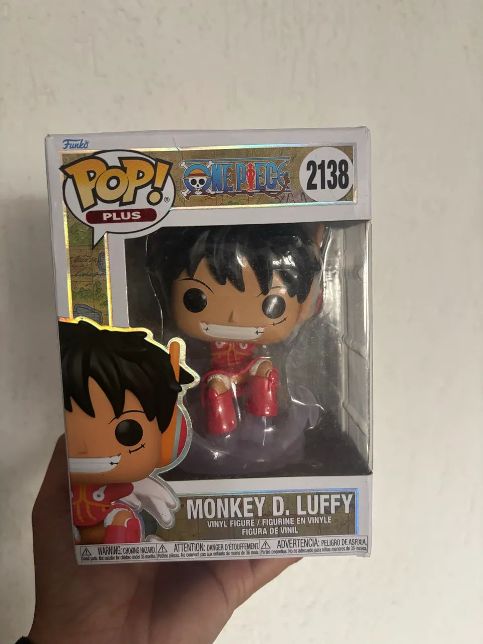 boneco colecionável Funko Pop! Plus Animation: One Piece - Monkey D. Luffy (Arco Egghead) - Foto 3
