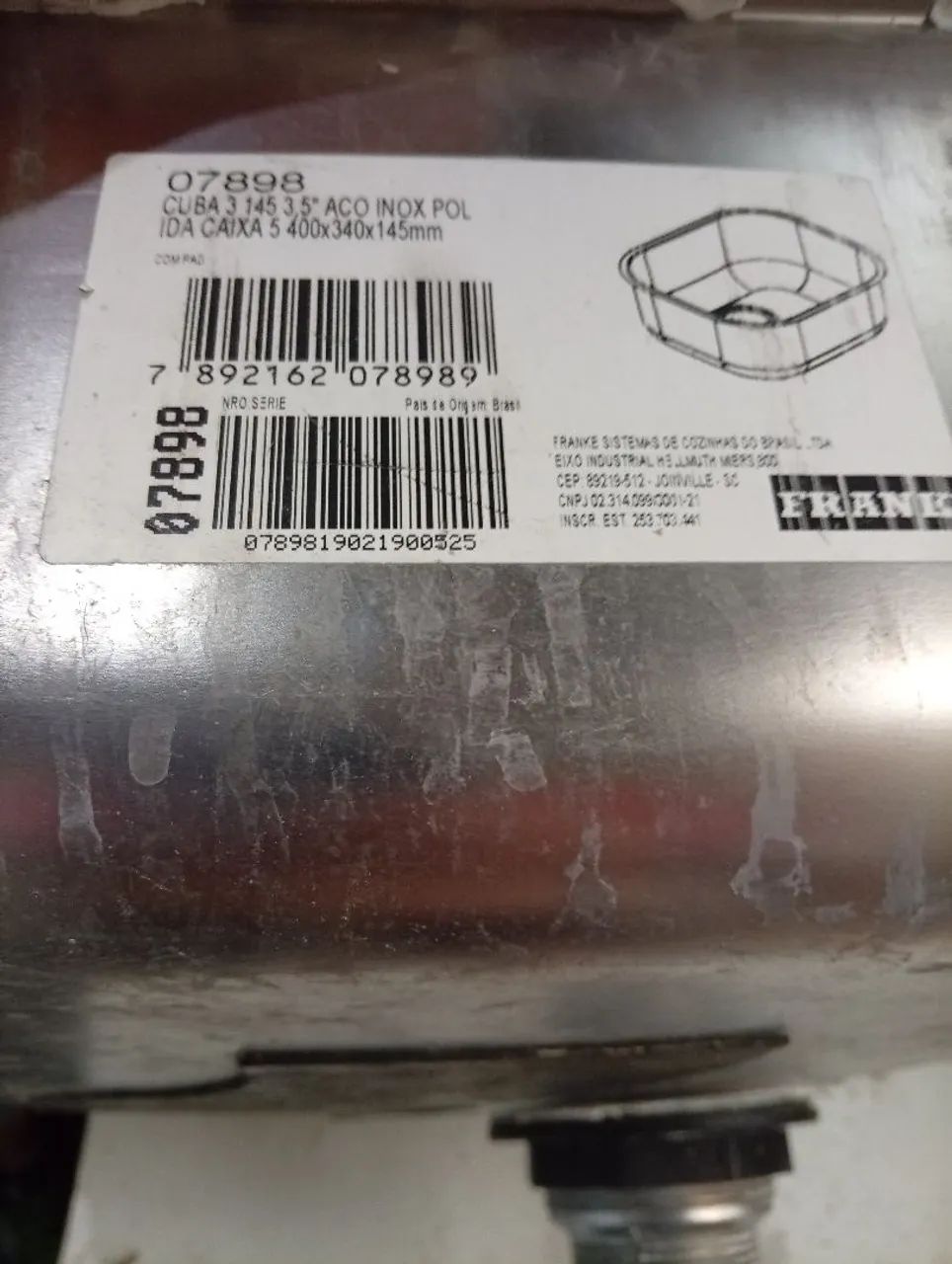 Cuba aço inox  - Foto 2