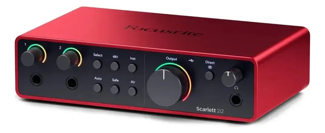 Interface De Áudio Focusrite Scarlett 2i2 4th Gen 4ª Geração - Foto 2