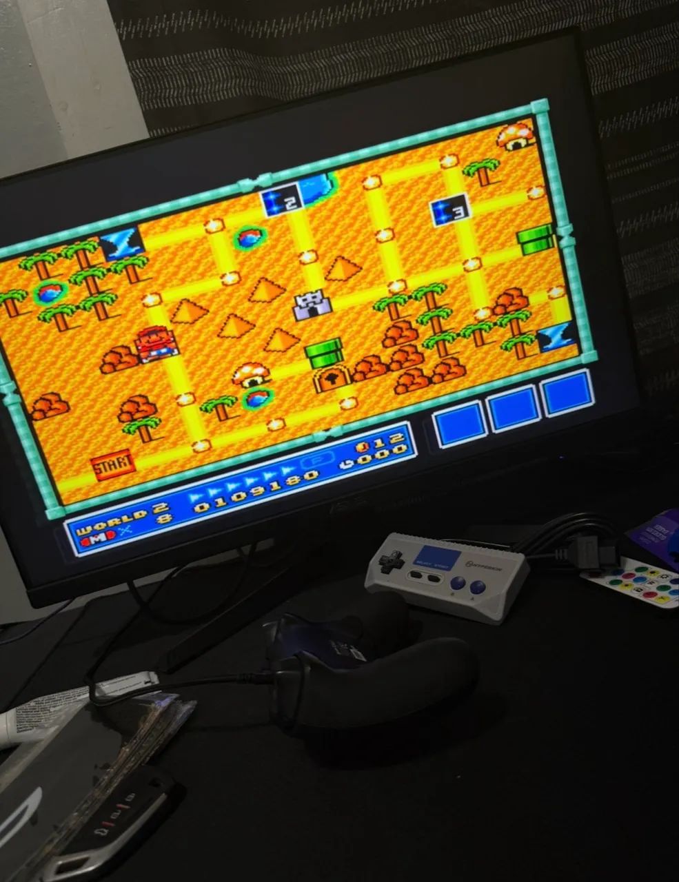 Super Nintendo retrô 2 em 1  - Foto 5