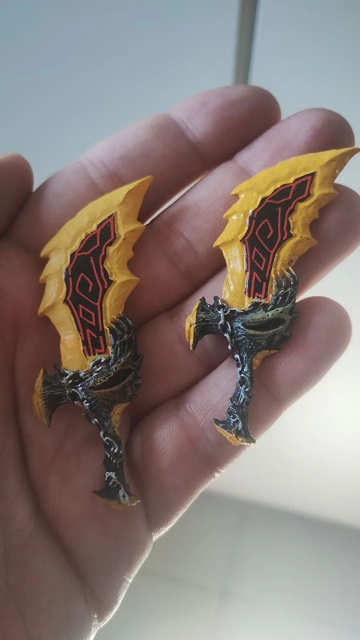 Lâminas do caos Kratos  - Foto 2