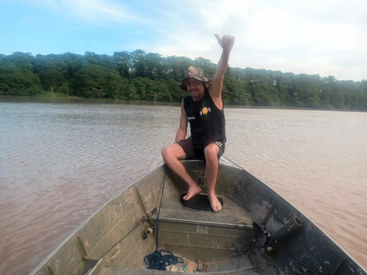 BARCO 4,5 x 1.40 x 0,52 DE BORDA ! BARCO SEM AMASSADO E NAO TEM VAZAMENTO !!! BORDA ALTA  - Foto 4