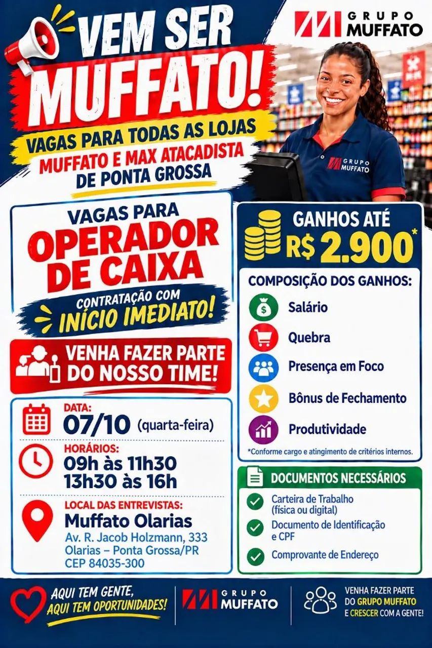 Vem Ser Muffato e Max Atacadista 
