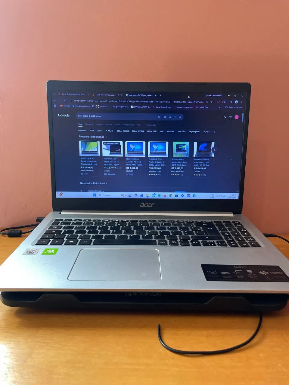 Notebook Acer Aspire 5 A515-55G [Usado e em perfeito estado] - Foto 2