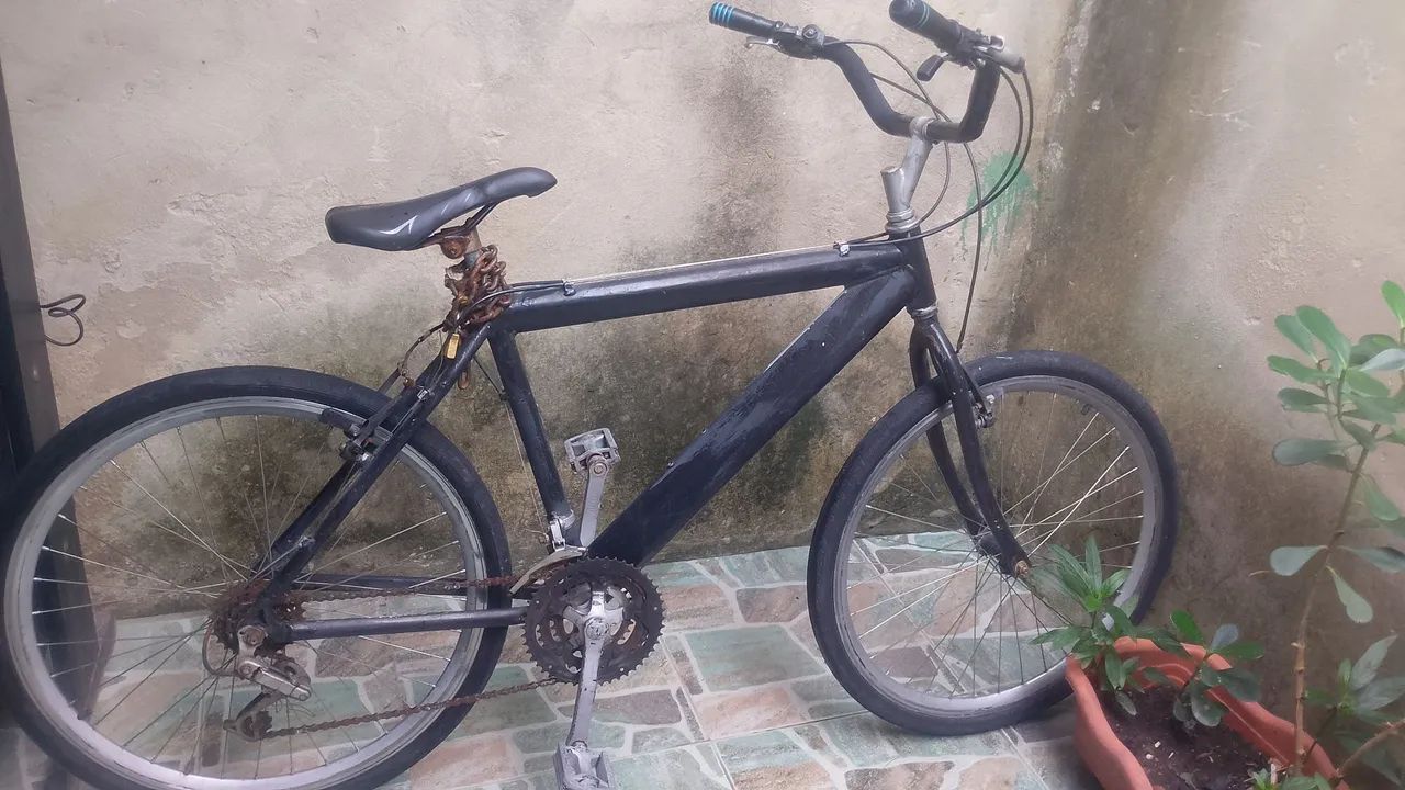 Bicicleta aro 26 de alumínio,400! - Foto 3