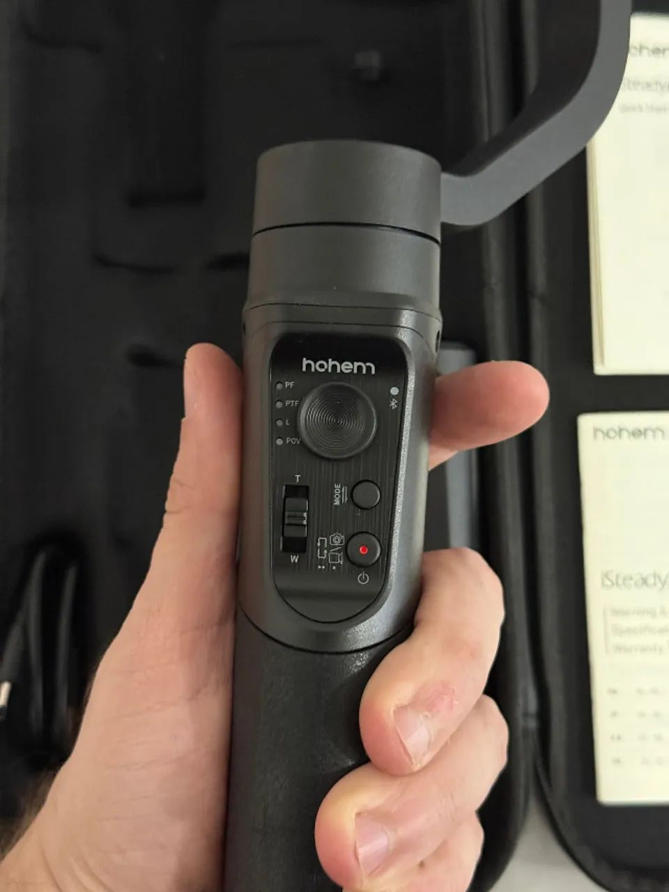 Hohem Isteady Mobile Plus Gimbal 3 Eixos Kit Completo - Foto 3
