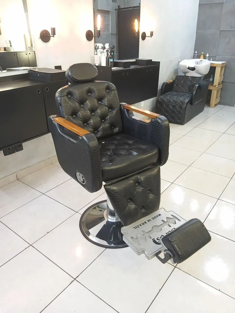 Cadeira de Barbeiro - Foto 2