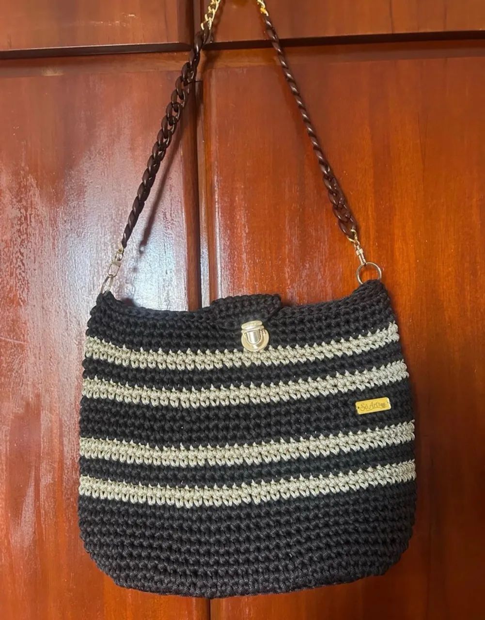 Bolsas de crochê  - Foto 3