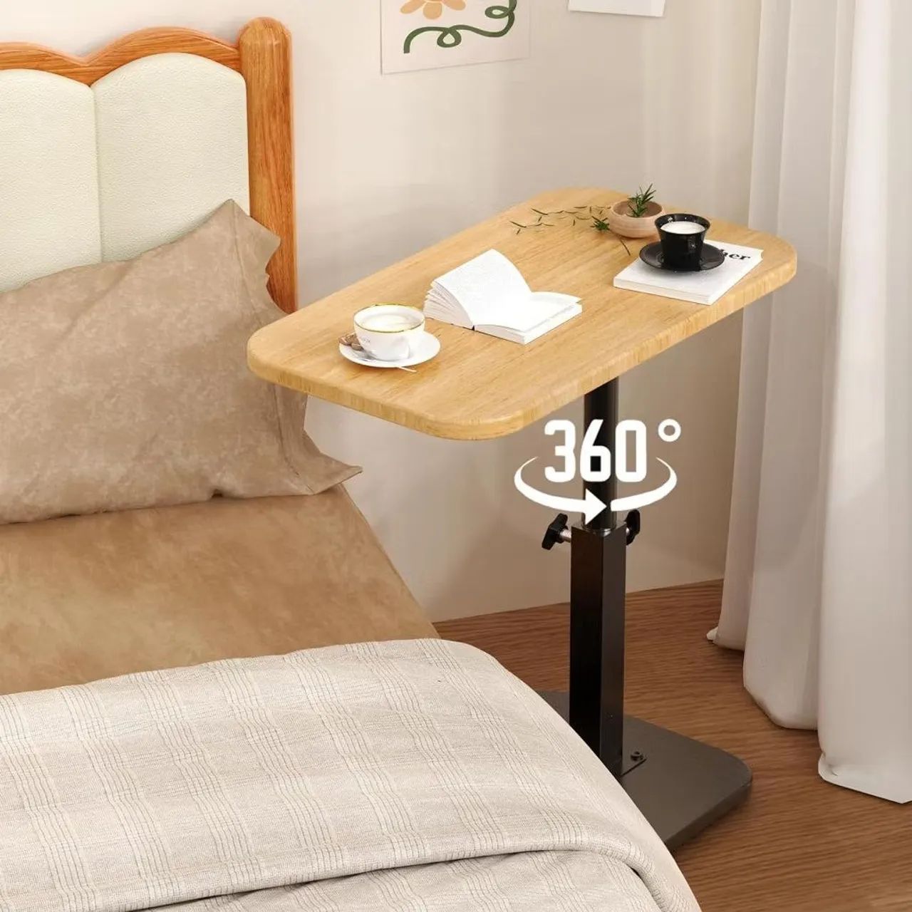 Mesa lateral para sofá, cabeceira, cama - Foto 5