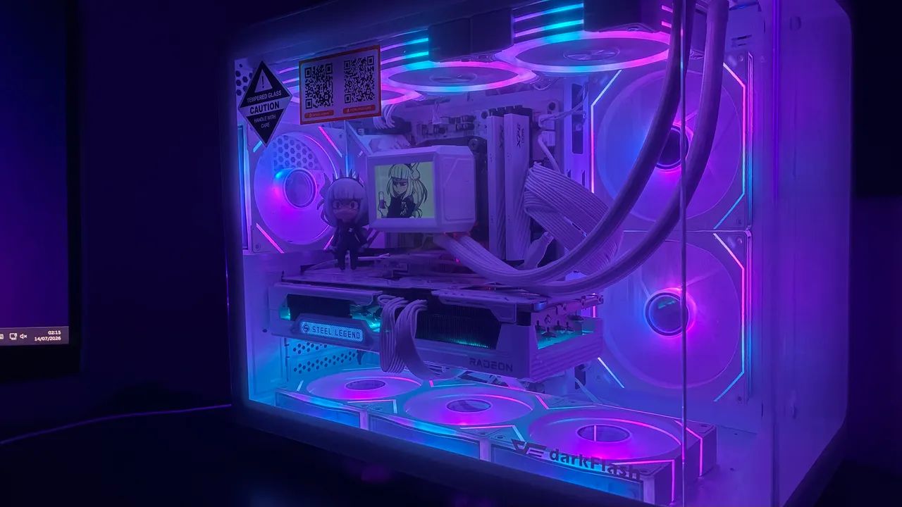 PC Gamer FULL WHITE de Última Geração - Foto 4