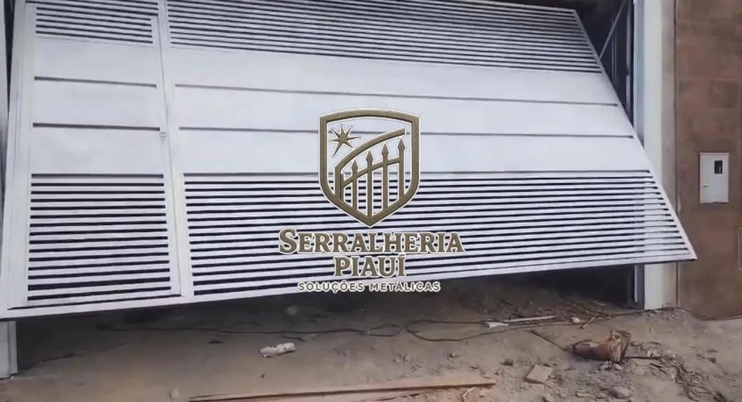 PORTÃO BASCULANTE AUTOMATIZADO SOB MEDIDA PROMOÇÃO INSTALAÇÃO GRÁTIS DF  - Foto 5