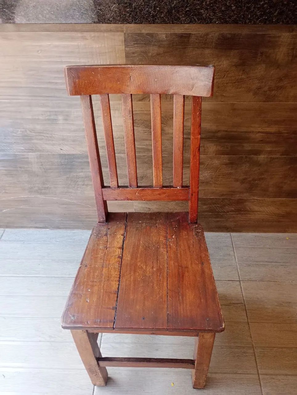 CADEIRAS em madeira de demolicao - Foto 6