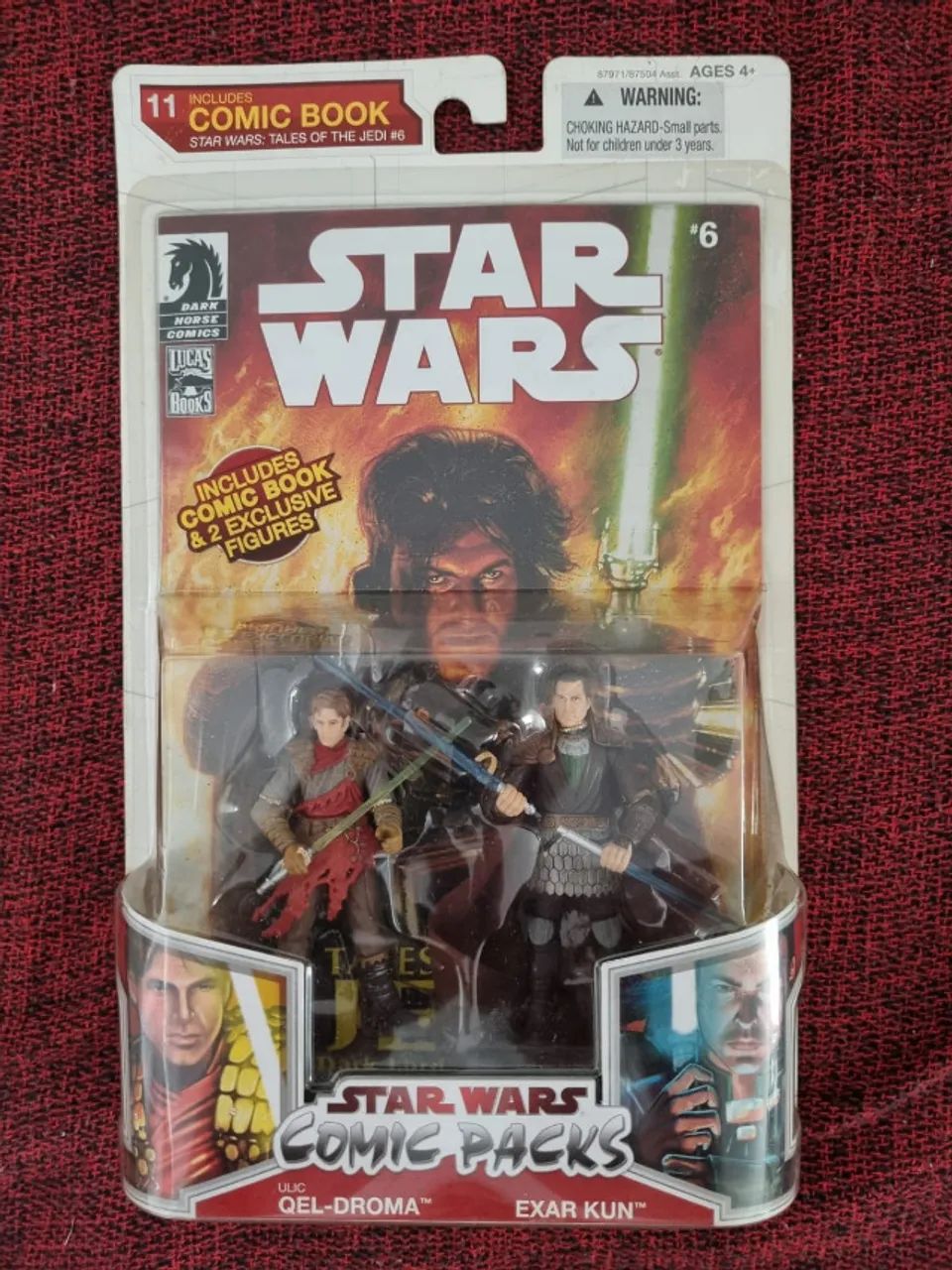 Star Wars Legacy Comic Pack - Exar Kun E Ulic Qel-droma