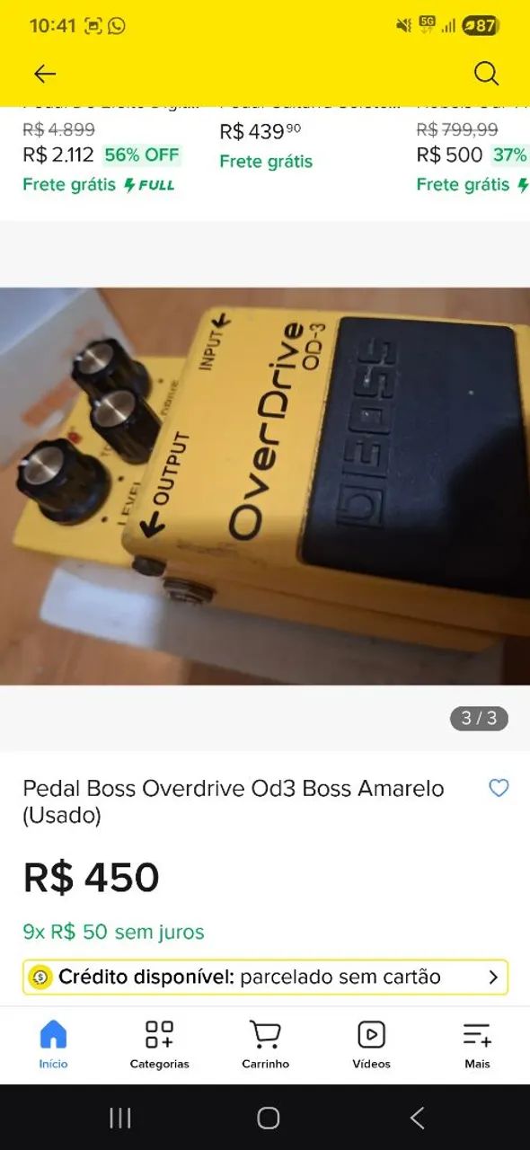 Boss OD3 overdrive - Foto 2