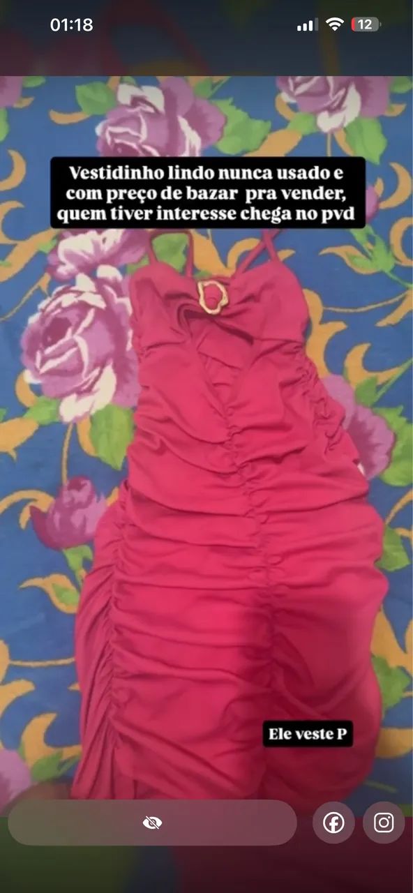 Vestido rola de tecido canelado NOVO  - Foto 2