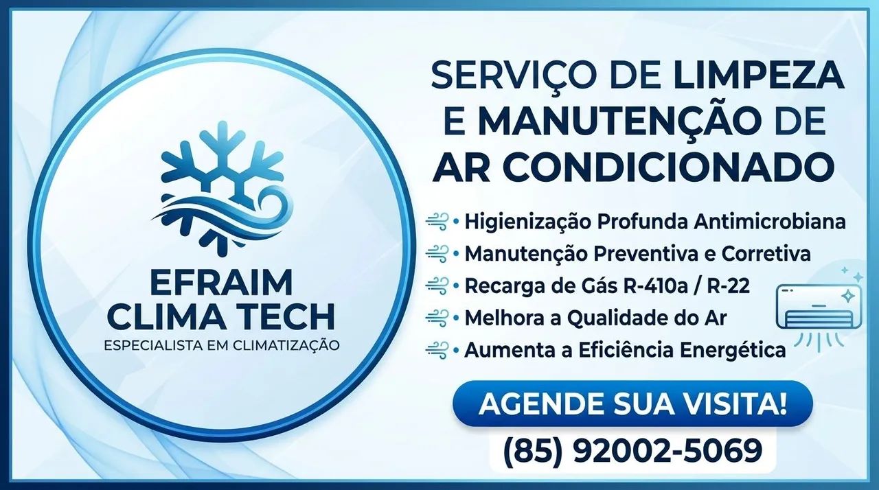 Limpeza e manutenção em ar condicionado 