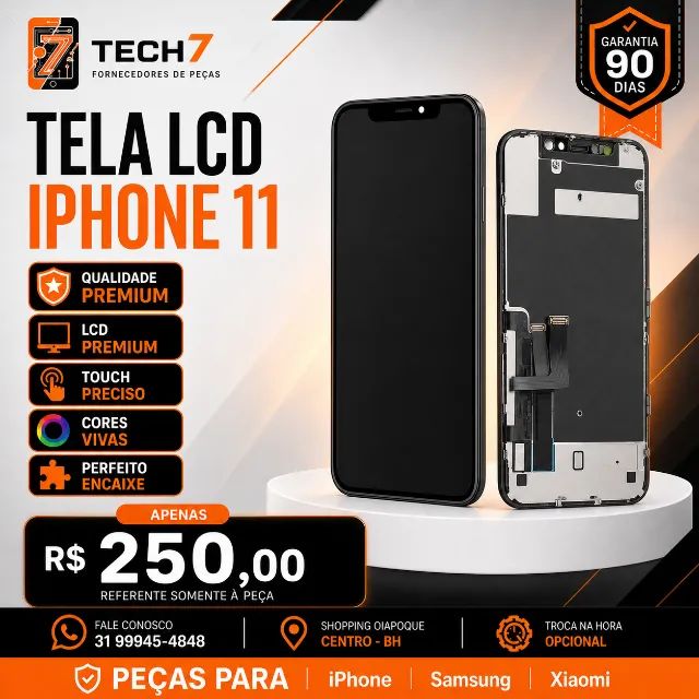 Tela LCD de reposição para iPhone 11