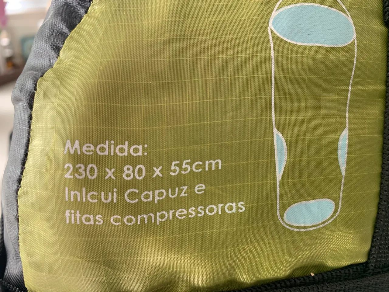 SACO DE DORMIR PARA ACAMPAMENTO - Foto 3