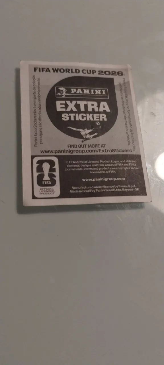 Figurinha extra sticker do Mohamed salah prata - Foto 2