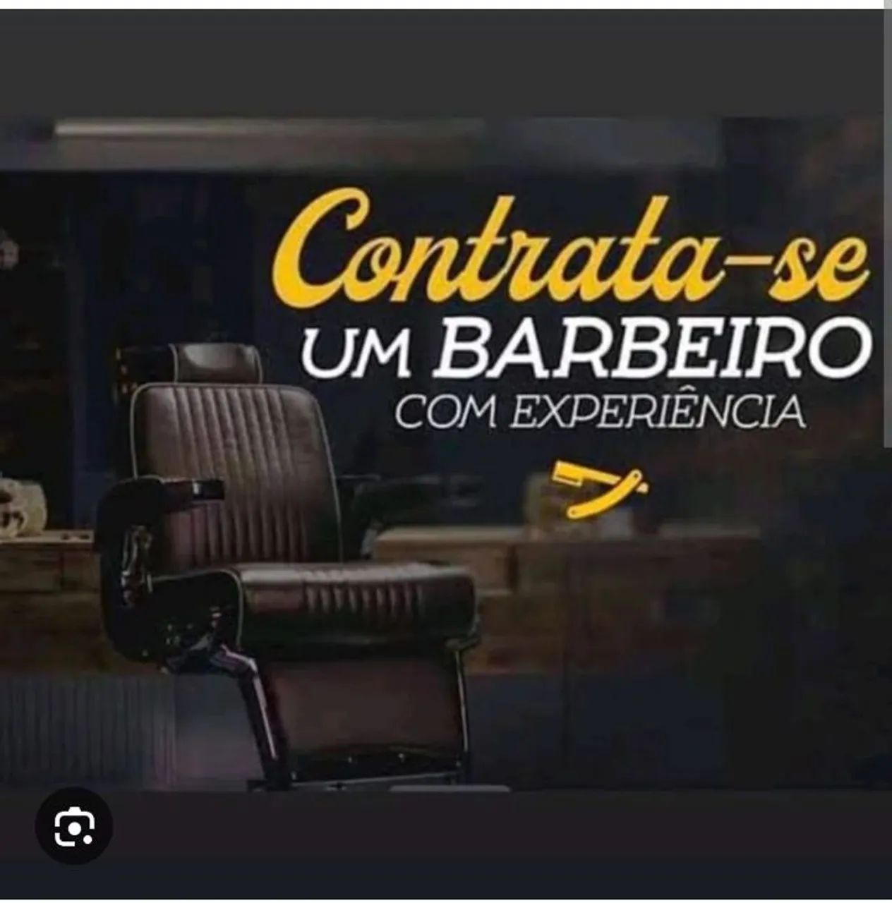 Contrata-se barbeiro