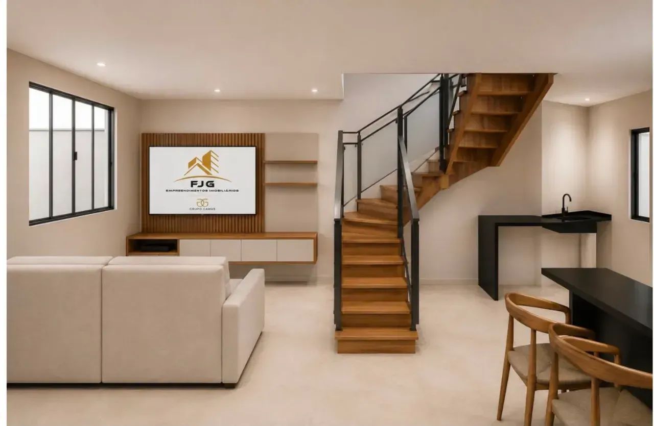 Casa com 3 quartos sendo 1 suíte 3 banheiros 2 vagas - Foto 2