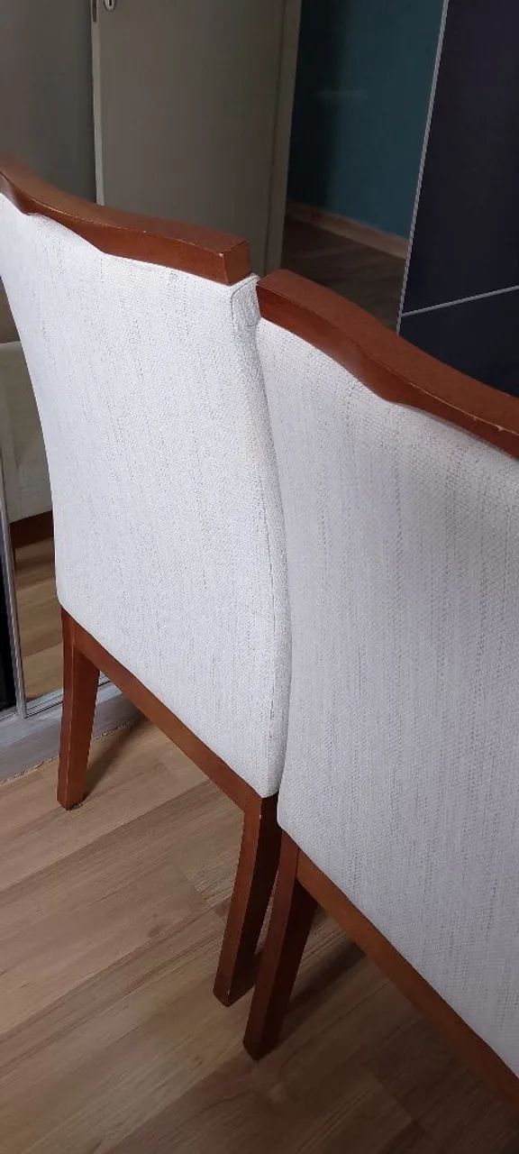 CADEIRAS ESTOFADAS para mesa de jantar.  - Foto 4