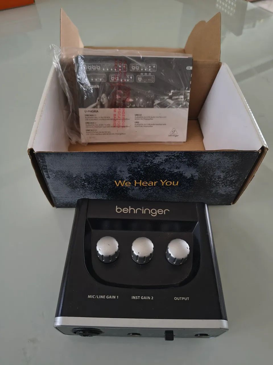 Interface de áudio Behringer U-phoria UM2 - Foto 4
