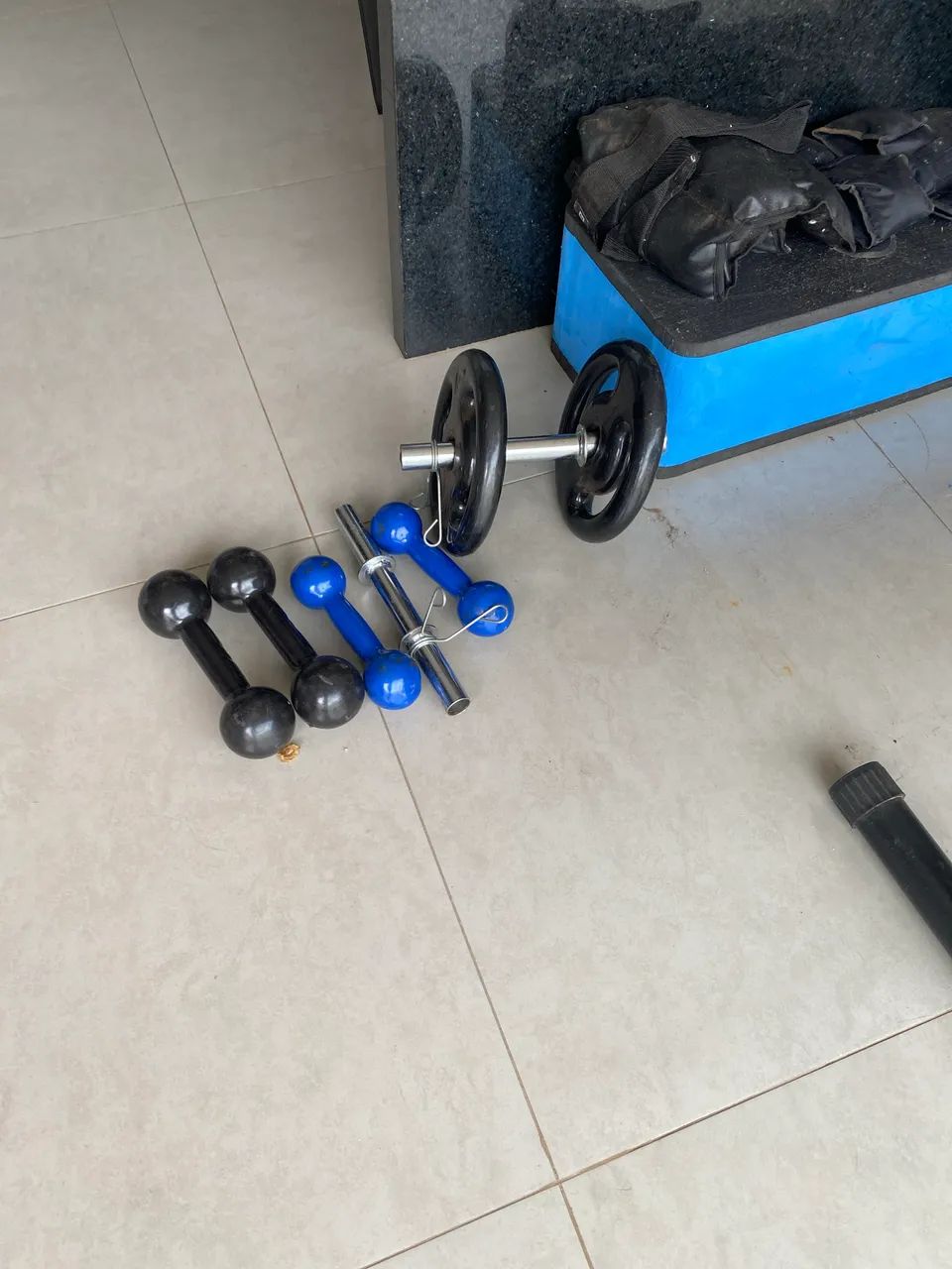 Mesa de supino e pesos  - Foto 2