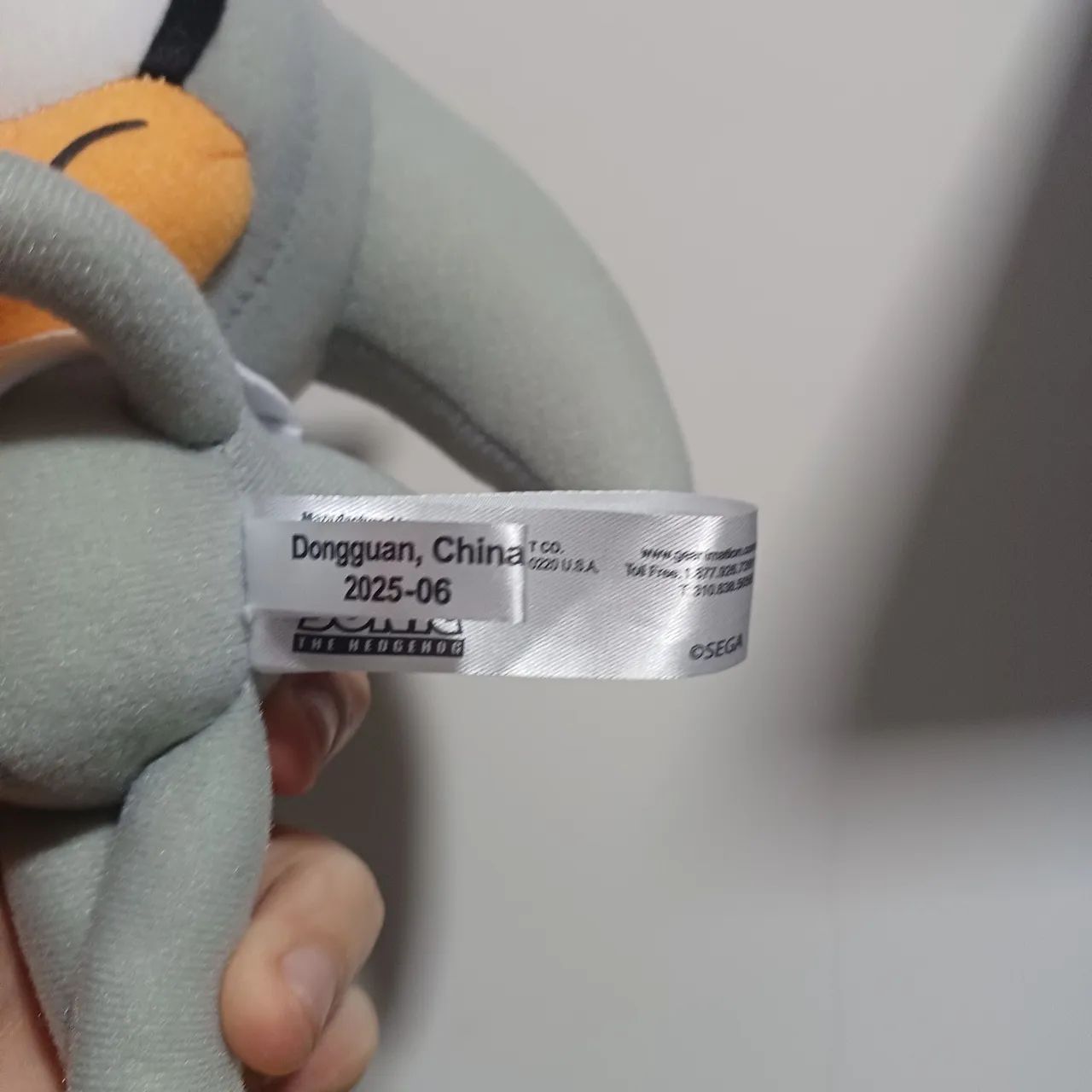 Pelúcia Silver the hedgehog original - Foto 4