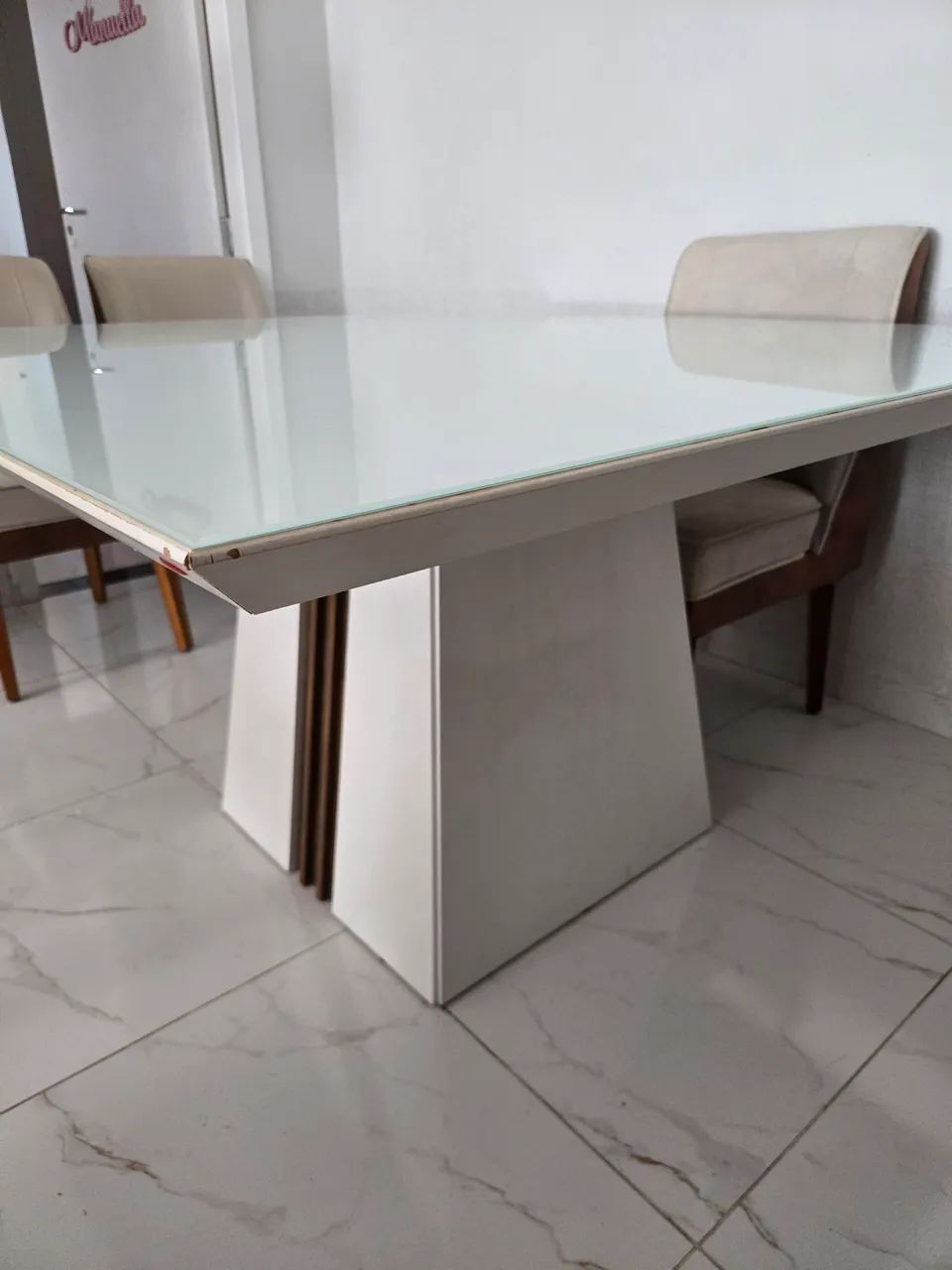 Mesa quadrada 140x140cm SEM CADEIRAS - Foto 4