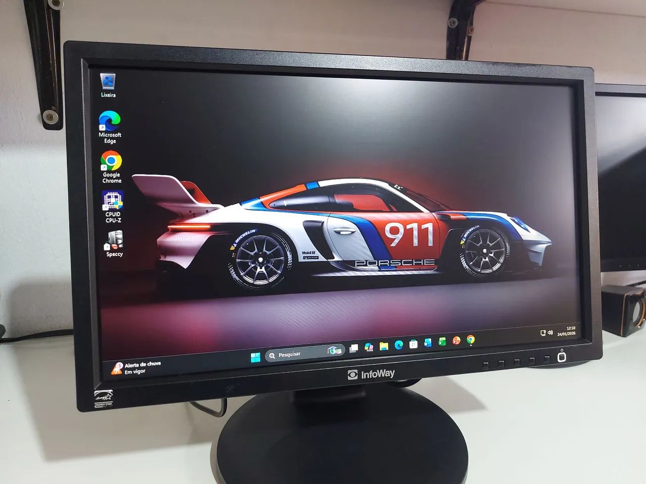Monitor 19 Polegadas widescreen base giratória. Novinho  - Foto 3