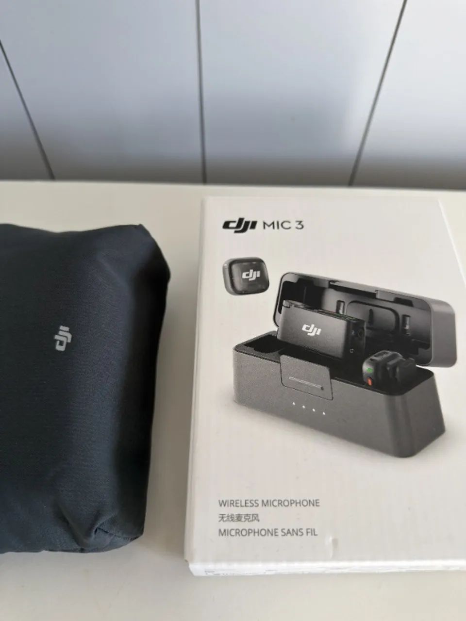 DJI Mic 3 Microfone Sem Fio 2 Transmissores Novo Sem Uso - Foto 2