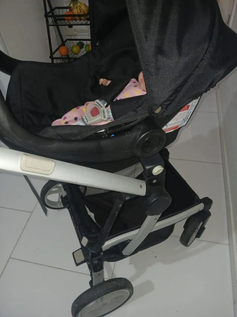 Carrinho de Bebê Dzieco 2 x 1 - Foto 5