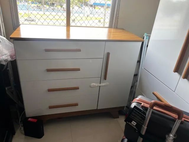 Quarto bêbê - Berço/Cômoda/Colchão - Foto 4