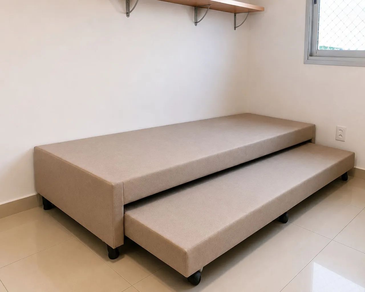 Cama Box Solteiro + Colchão Probel Guarda Costas Valência - Foto 2