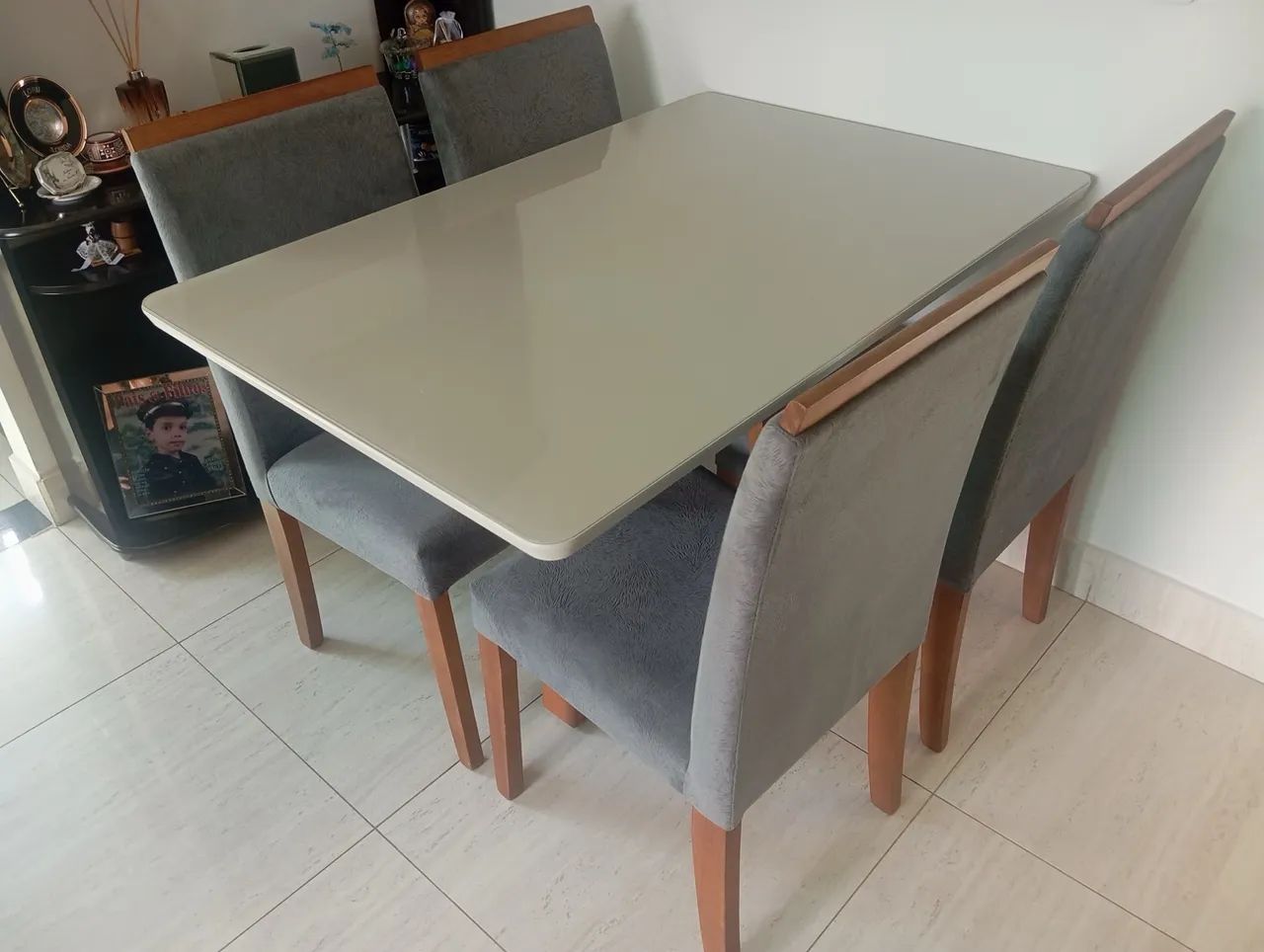 Mesa nova de madeira 