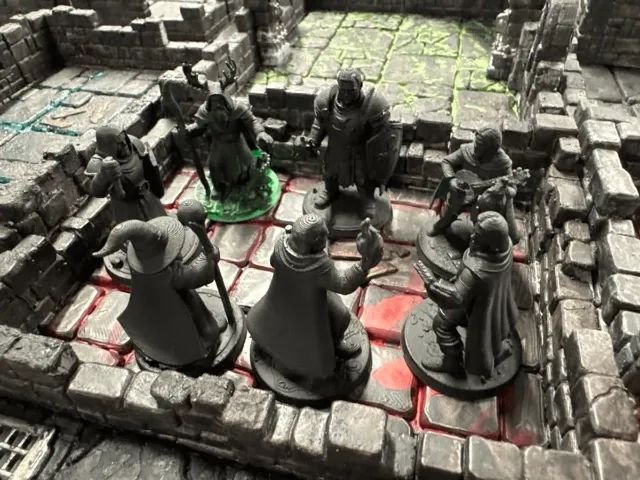 8 miniatura rpg dungeons & dragons - Foto 3