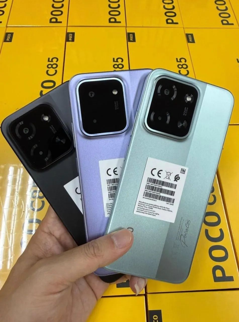 XIAOMI POCO C85 4G 8RAM 256GB - NOVOS
