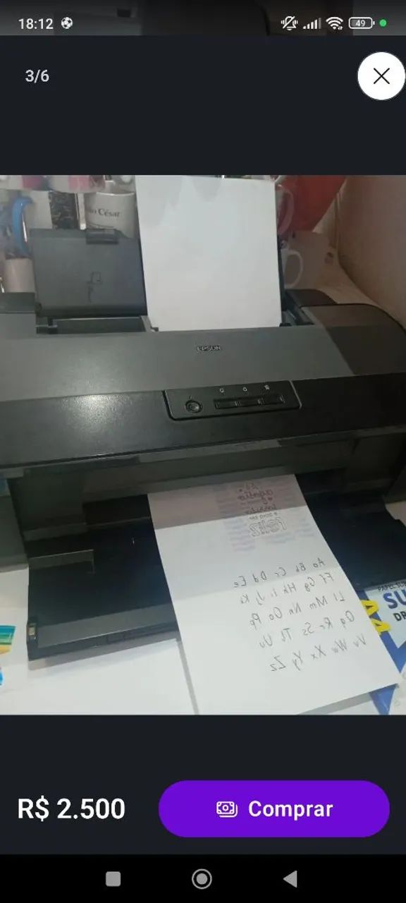 Vendo impressora a3 semi nova  - Foto 3
