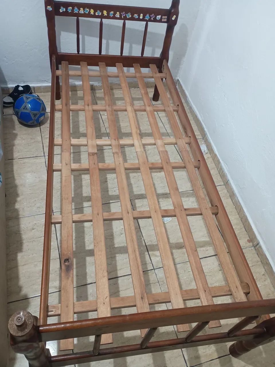Cama solteiro Madeira  - Foto 2