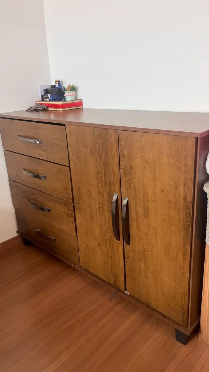Cômoda 4 gavetas + Sapateira
