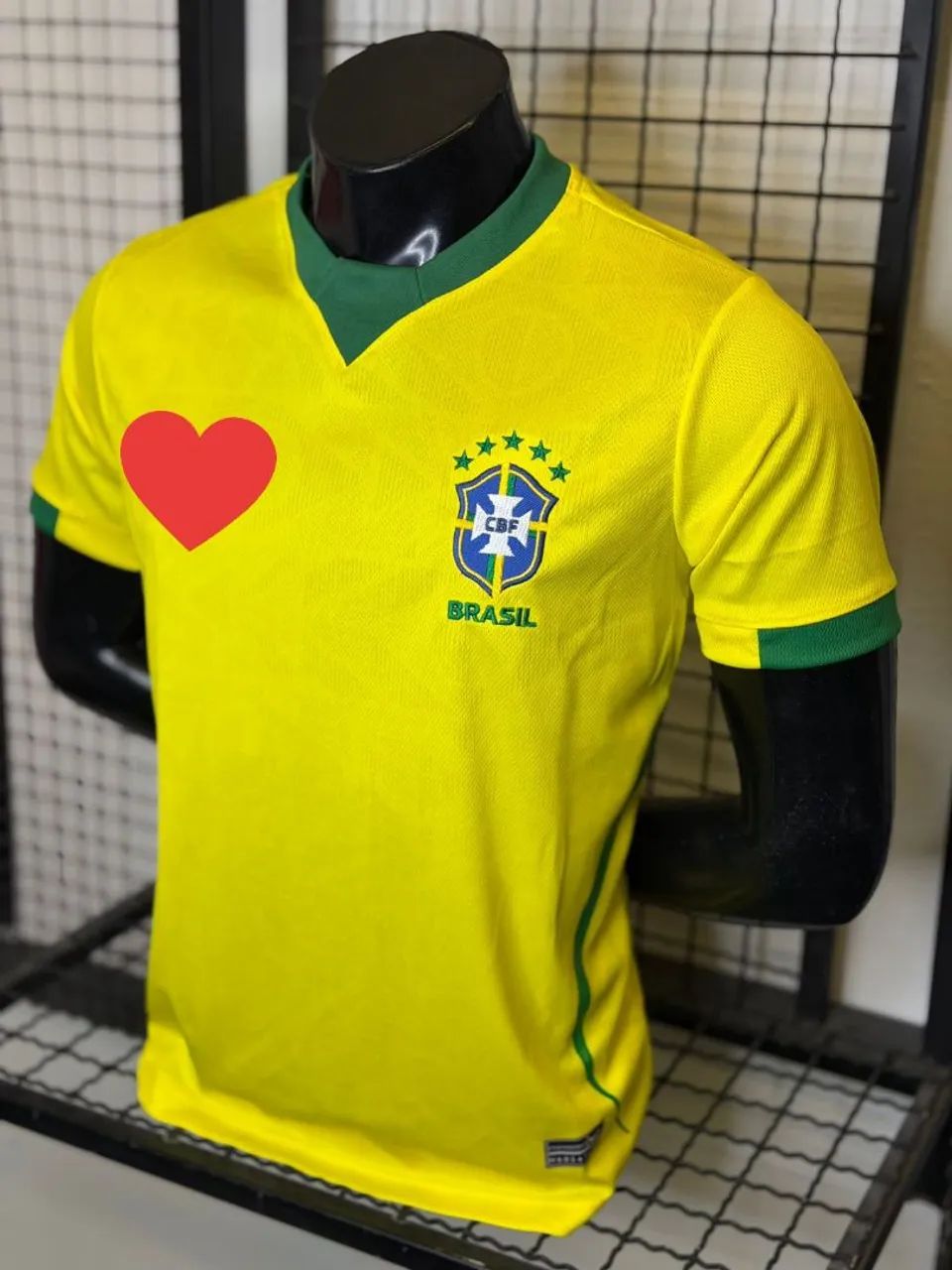 Camisa verde amarela  - Foto 3
