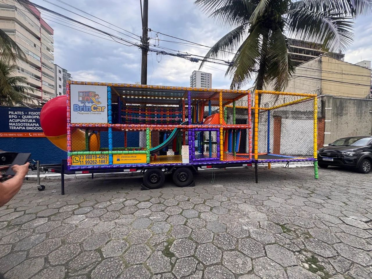 Carretinha playground  - Foto 2