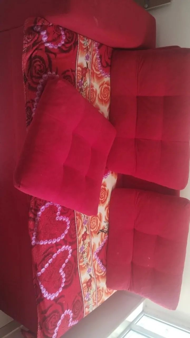Sofá novo grande vermelho  - Foto 2