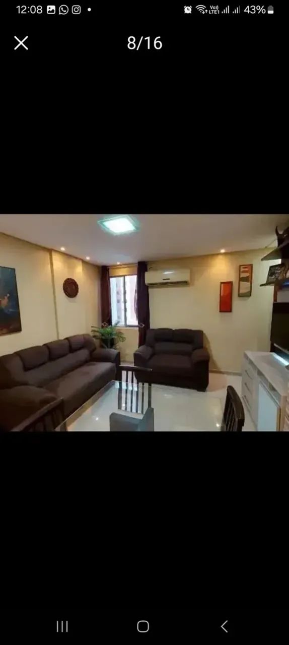 Norte Brasileiro, Vendo no Edifício, apro MOBILIADO,  C/ 2/4 s/1 suite - Foto 2