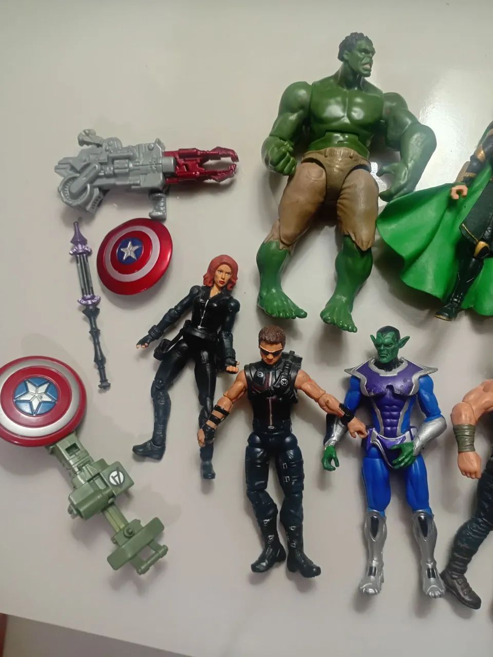 Coleção completa de bonecos dos vingadores marvel hasbro - Foto 3