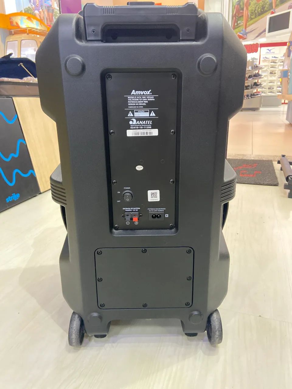CAIXA DE SOM MULTIUSO AMVOX 880W - Foto 3