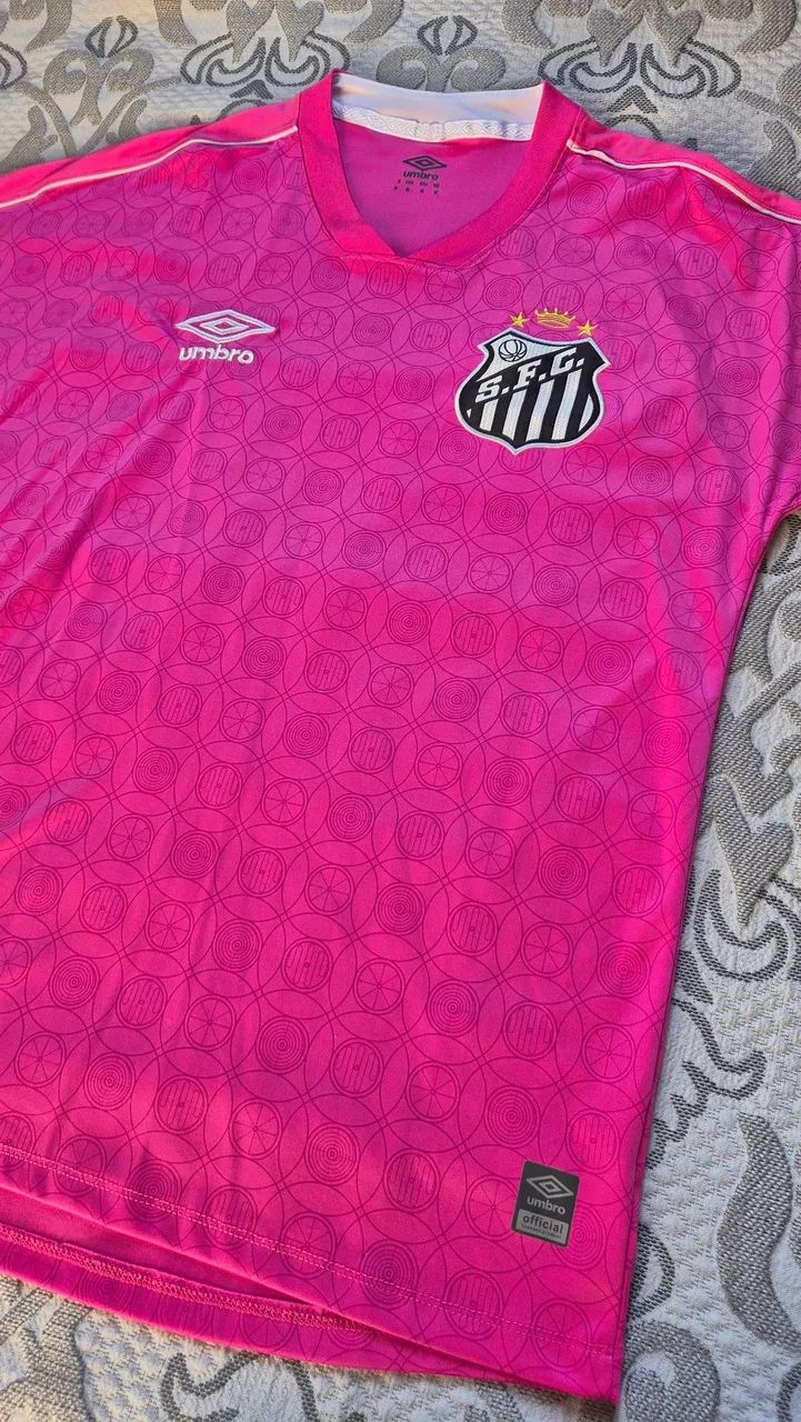 Camisa Santos outubro rosa 2023 - Foto 3