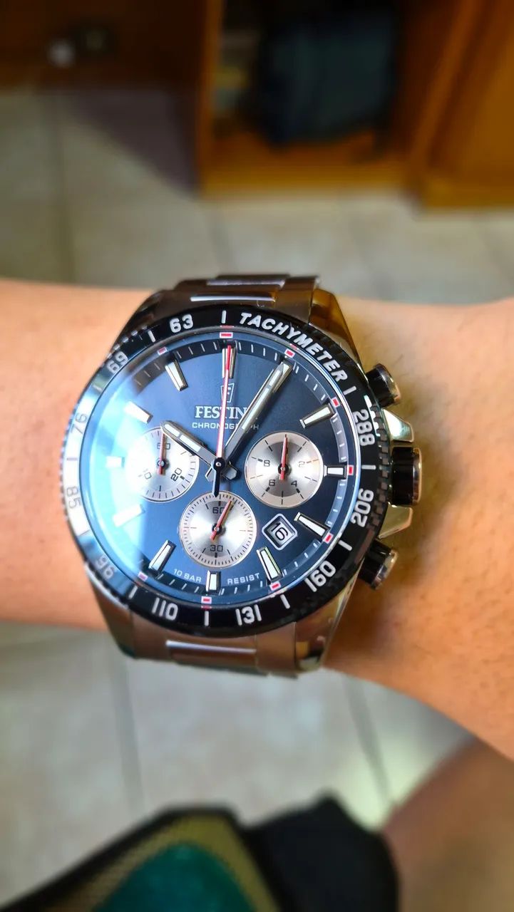 Rel ógio festina cronógrafo  - Foto 2